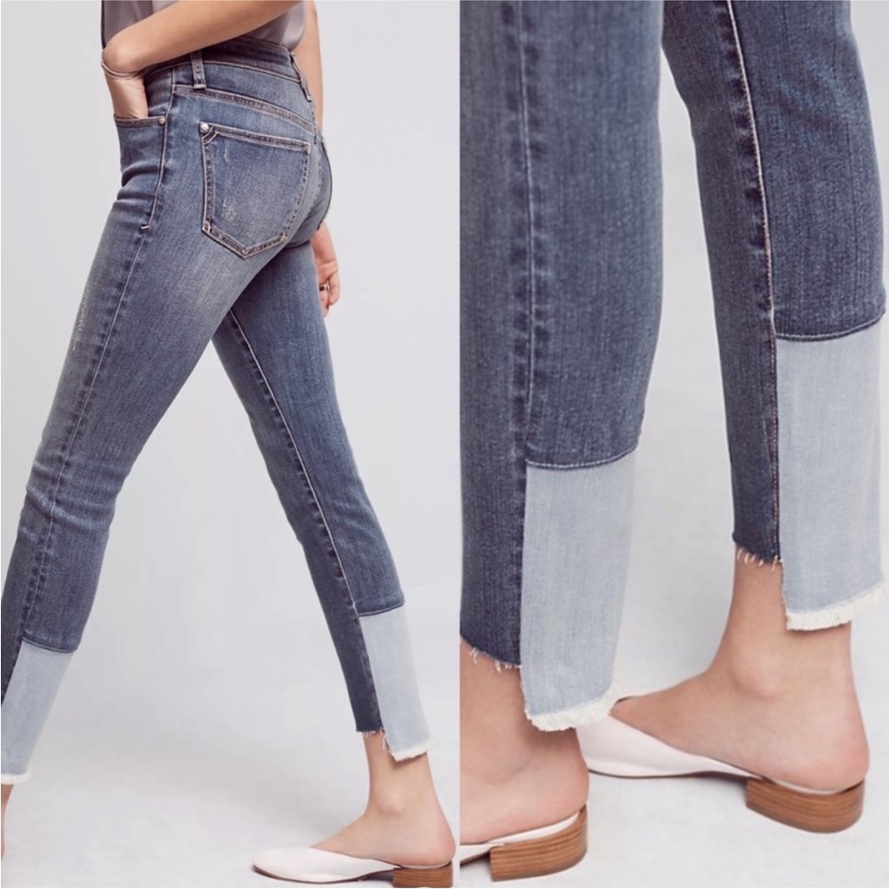 Pilcro Script Skinny Jeans - Picture 2 of 6